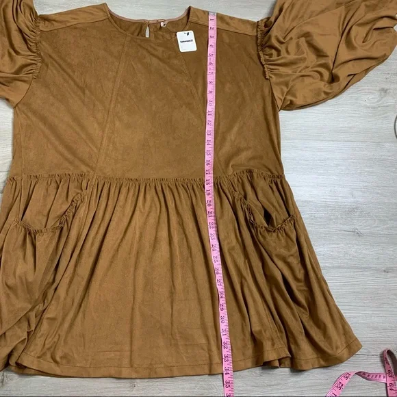 Free People Abbie Vegan Suede Dress - Picture 10 of 16